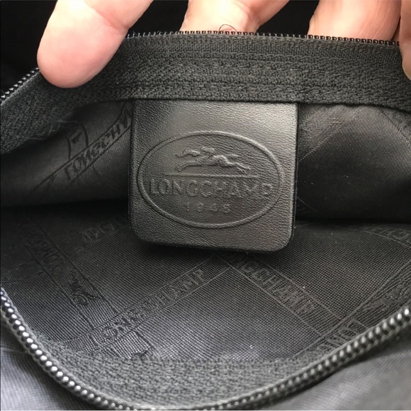 LONGCHAMP Leather Shoulder Bag EUC! - Picture 8 of 12